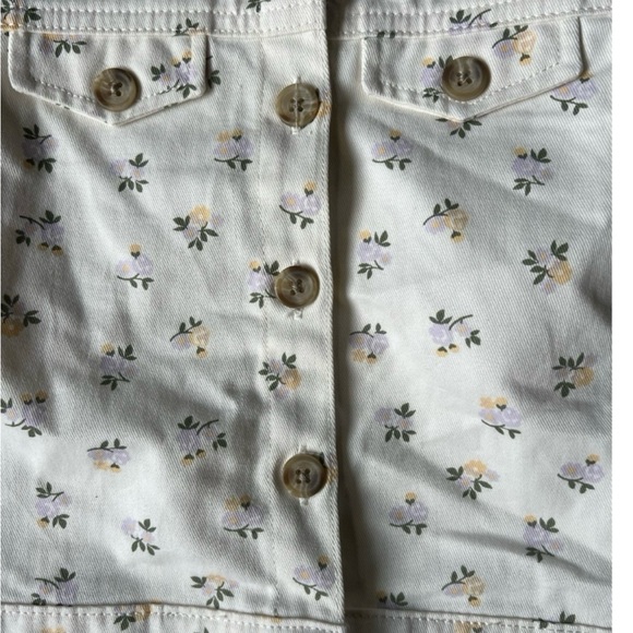 Little Lass floral, print jacket and skort Girls Toddler Size 12 Months - Picture 8 of 11